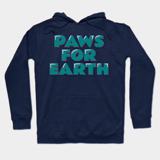 World Wildlife Day Paws for Earth Hoodie